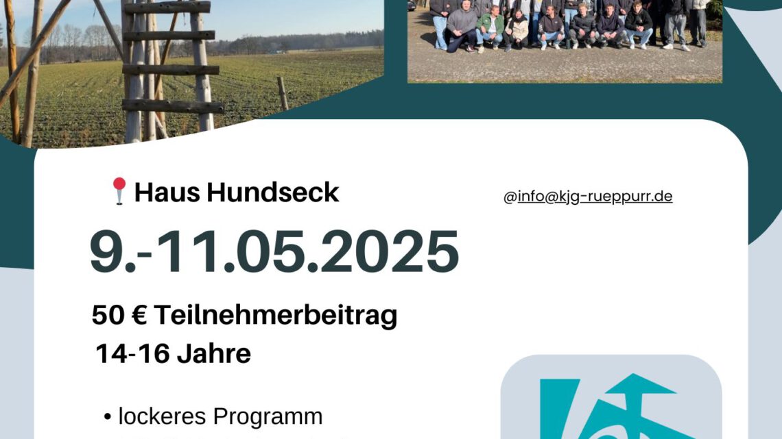 KjG Wochenende für 14-16J.